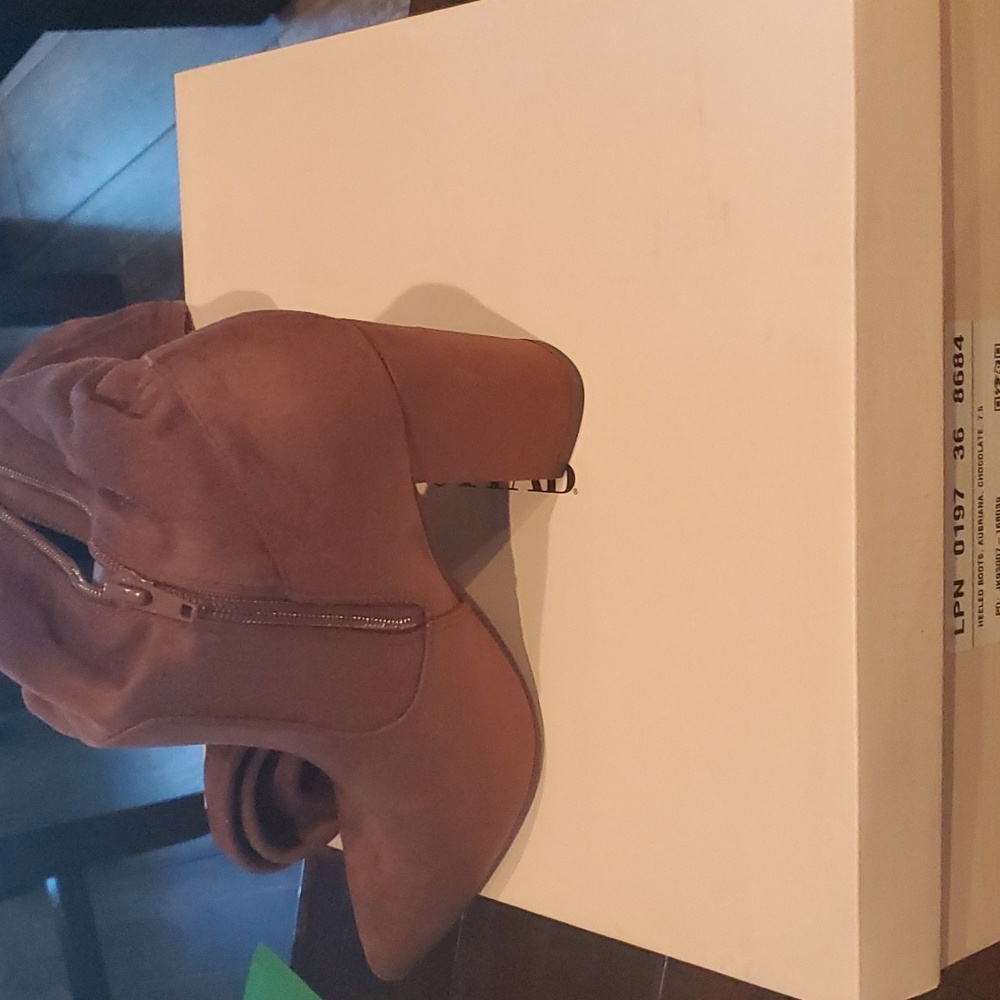 Heeled Boots, Aubruana Chocolate